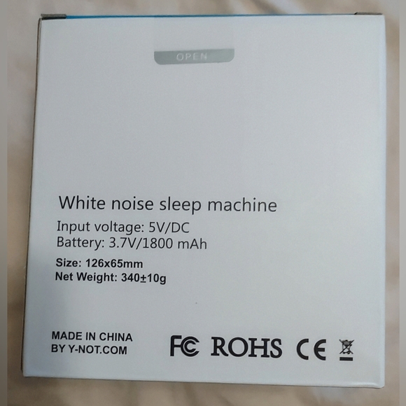 GuideWell White Noise Sleep Machine, Bluetooth Compatible - Picture 3 of 5